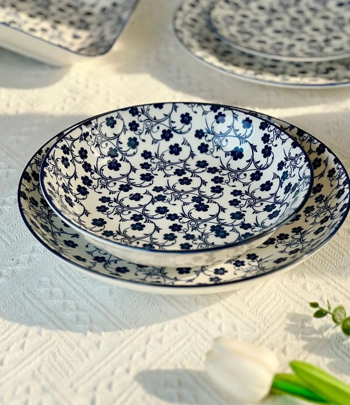 خورشت خوری سایز22 گل آبی برند دنی هوم