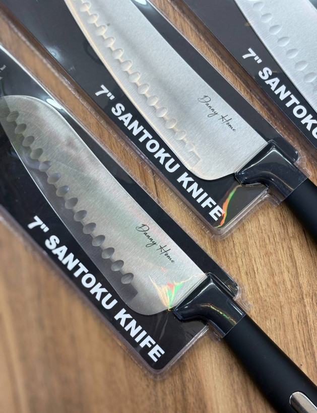 چاقو مدل santoku برند دنی هوم